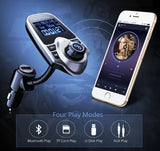 Mpow Bluetooth FM Transmitter MP3 Player Hands-free Radio Phone