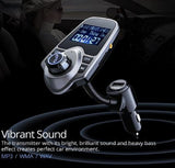 Mpow Bluetooth FM Transmitter MP3 Player Hands-free Radio Phone