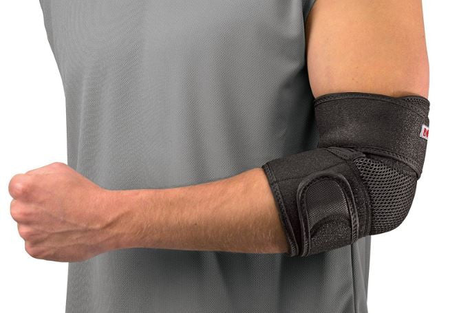 Mueller Adjustable Tennis Elbow Support One Size Black