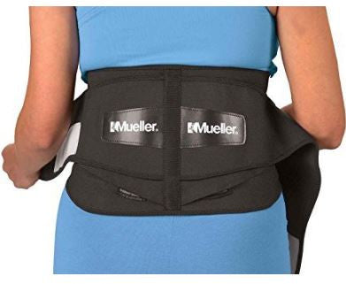 Mueller USA Adjustable Lumbar Back Support Spinal Column Brace