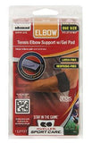 Mueller USA 70207 Tennis Elbow Gel Pad Support Brace One Size Piece Black