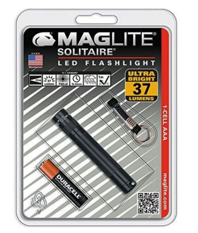 Maglite 37 Lumens 1 x AAA Solitaire LED Flashlight