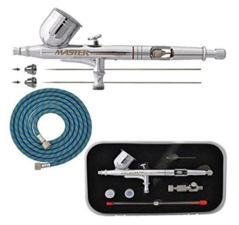 Master Airbrush G233 Dual-Action Gravity Feed Spray Painting Gun