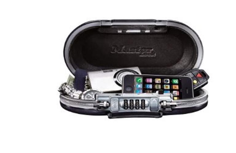Master Lock SafeSpace 5900D Portable Combination Lock Cable Box Case
