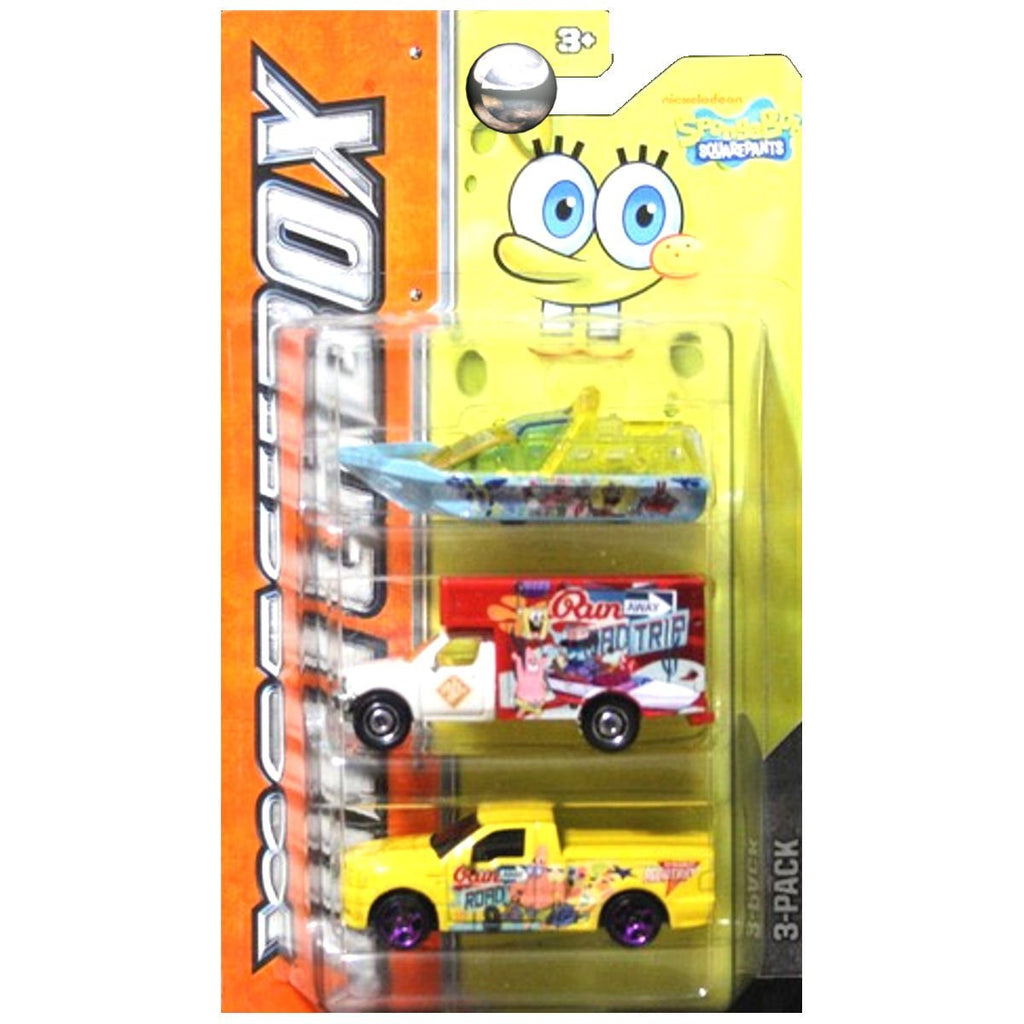 Matchbox Spongebob 3-Pack Cars