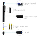 Medical LED Pen Light with Cobalt Blue for Ophthalmologists