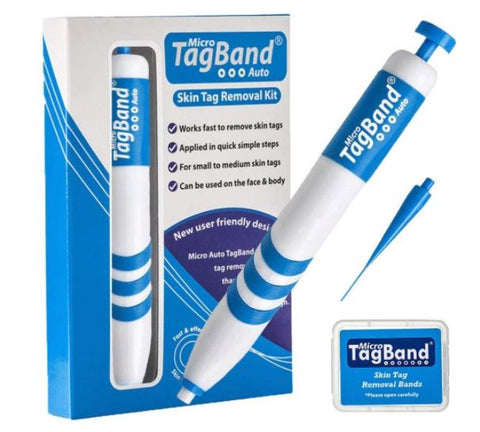 Micro TagBand Auto Skin Tag Removal Remover Kit for Small to Medium Skin Tags