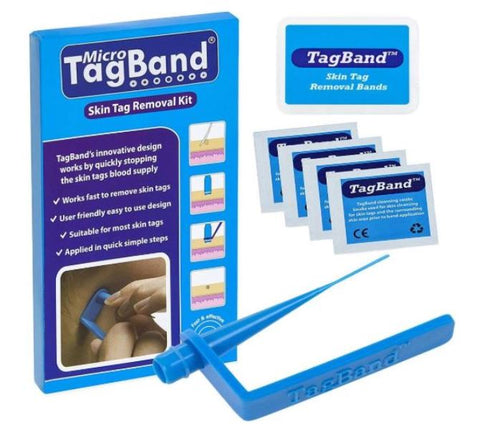Micro TagBand Skin Tag Removal Remover Kit for Small to Medium Skin Tags
