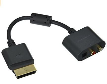 Monoprice 107526 RCA Optical Toslink Audio Cable Adapter Xbox 360