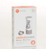 Motorola SH010 Bluetooth VerveOnes Music Edition Stereo Smart Earbuds iOS Google