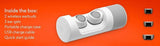 Motorola SH010 Bluetooth VerveOnes Music Edition Stereo Smart Earbuds iOS Google