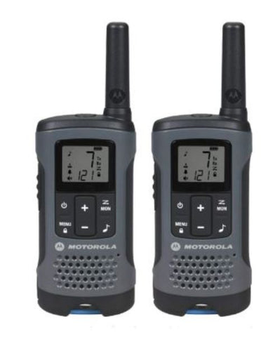Motorola T200 20 Mile Talkabout Two 2 Way Radios Walkie Talkie