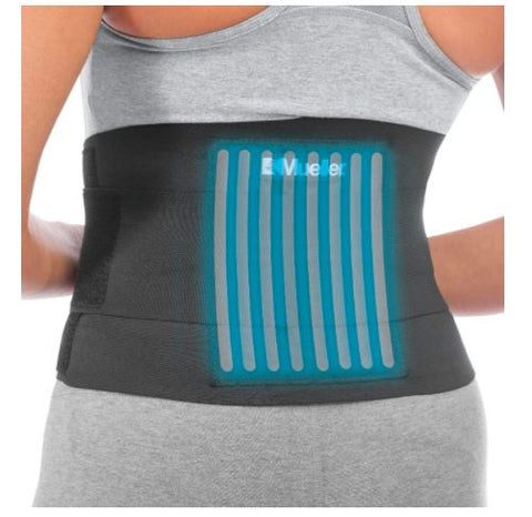 Mueller 8 Lumbar Stabilizer Adjustable Lower Back Brace Supporter 20-50 Inch One Size