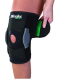 Mueller USA Green Adjustable Hinged Knee Brace Support Black