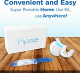 MySmile Deluxe LED Light Teeth Whitening Whitener Kit with 3-PC Gel Pen
