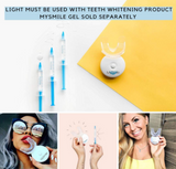 MySmile LED Light Accelerator Teeth Whitening Whitener Treatment Kit with Timer