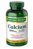 Nature's Bounty Calcium 1200 mg Plus Vitamin D3, 220 Capsules