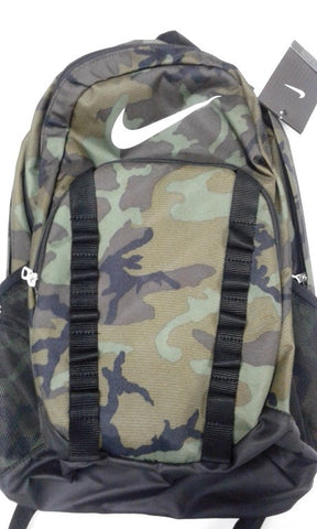 Nike Brasilia 7 Graphic Backpack BA5118 Camo Green