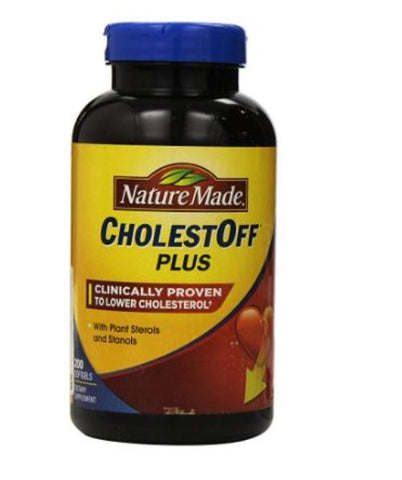 Nature Made Cholest-Off Plus Plant Sterols Stanols 900 Mg 200 Softgels