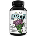 Natures Craft Liver Support Supplements with Milk Thistle 60 Capsules