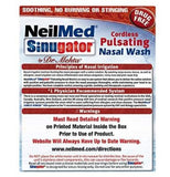 NeilMed Sinugator Cordless Pulsating Nasal Wash with 30 Premixed Packets