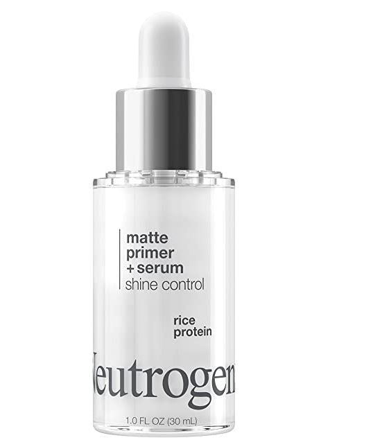 Neutrogena Shine Control Matte Booster Primer Serum Face Facial Moisturizer with Rice Protein 30 ML