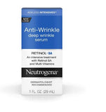 Neutrogena Ageless Intensives Anti Wrinkle Face Facial Moisturizer Serum with Retinol 1 fl. Oz 29 ML