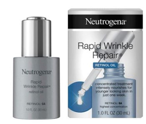 Neutrogena Rapid Wrinkle Repair Face Oil Retinol Serum 1 Fl Oz 30 ML