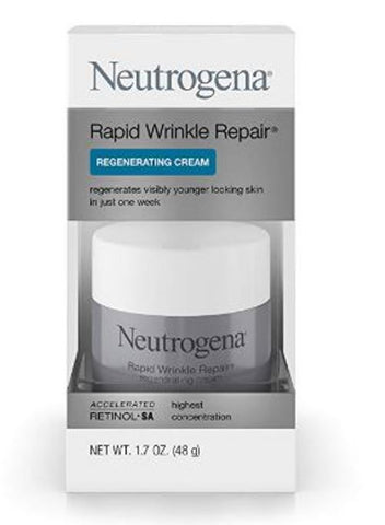 Neutrogena Anti-Wrinkle Rapid Repair Retinol Regenerating Cream 1.7 Oz