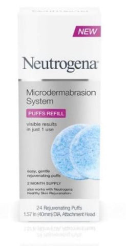 Neutrogena 24-PC Refills Microdermabrasion System Exfoliating Puff
