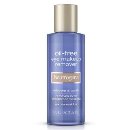 Neutrogena Oil-Free Eye Makeup Remover Cleanser 5.5 Fluid Oz 162 ML