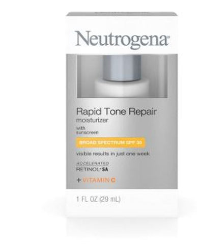 Neutrogena Rapid Tone Repair Face Moisturizer Cream SPF 30 1 Fl Oz 29 ML