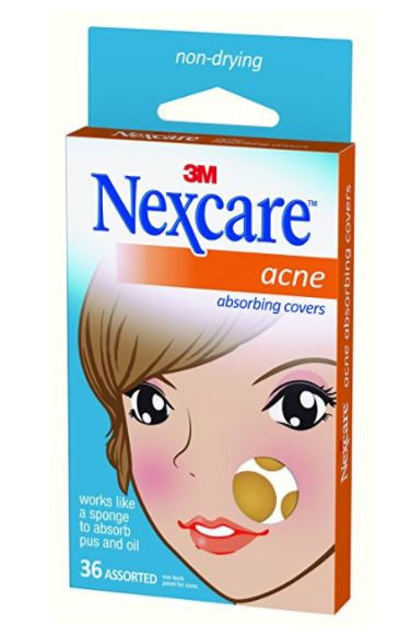 Nexcare 36-PC Anti Acne Pimple Absorbing Cover Remover Patch