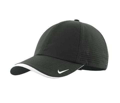 Nike 429467 Dri-Fit Perforated Golf Baseball Cap Hat Unisex Black, Navy, Anthracite