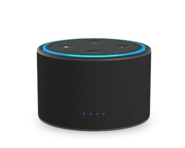 Ninety7 DOX Portable Rechargeable Battery Base for Amazon Echo Dot Black