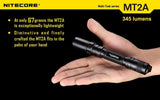 Nitecore MT2A 345 Lumens LED Flashlight with Holster 2xAA