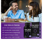 Nutra Champs Liver Cleanse Detox & Repair Formula 27-in-1 with Herbs Milk Thistle 60 Capsules