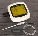 NutriChef PWIRBBQ80 Smart Wireless Bluetooth BBQ Grill Thermometer
