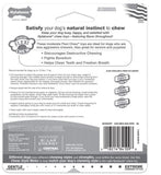 Nylabone 3-PC Dog Dental Chew & Flexi Bone Bacon Flavor for Small Dog