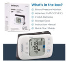 Omron BP4350 Gold Digital Wireless Bluetooth Wrist Blood Pressure BP Monitor Machine