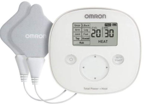 Omron PM800 Total Power + Heat TENS ElectroTherapy Relief Nerve Muscle Joint Chronic Acute Arthritic Pain