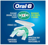 Oral-B Nighttime Dental Mouth Guard Microwavable Custom Teeth Grinding Bruxism with Scope Mint Flavor 1 Size