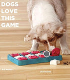 Outward Hound Nina Ottosson Dog Brick Dog Puzzle Game Toy Blue