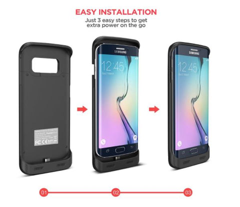 PowerBear S6 Edge Plus 4000mAh Extended Battery Samsung Galaxy