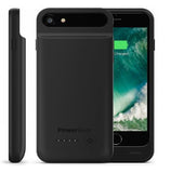 PowerBear iPhone 7 8 3100mAh Extended Battery Case Black