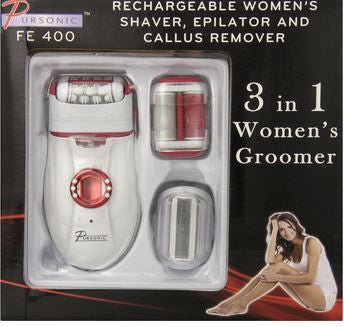 Pursonic Epilator Shaver