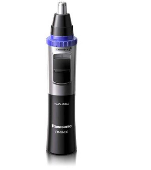 Panasonic ER-GN30-K Battery-Operated Nose Ear Hair Trimmer