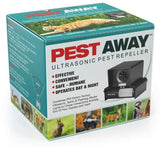 PestAway Ultrasonic Animals Repeller Cats Dogs Repellent Deterrent with Motion Sensor