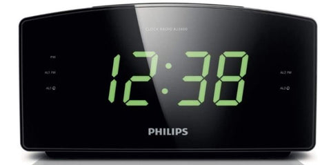 Philips AJ3400/37 Digital Tuning Alarm Clock Radio