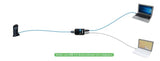 Plugable USB 3.0 2-Port Sharing Switch Device Docking Hub for Printer Scanner